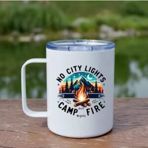 Custom 12oz Insulated Mug with Lid