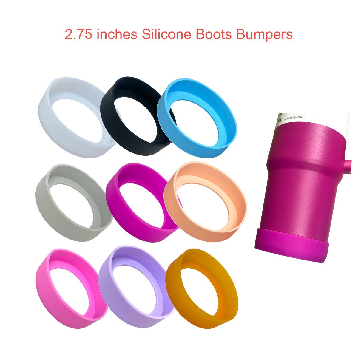 Silicone Boots For 30 oz Tumbler | Bottom Bumper Protector