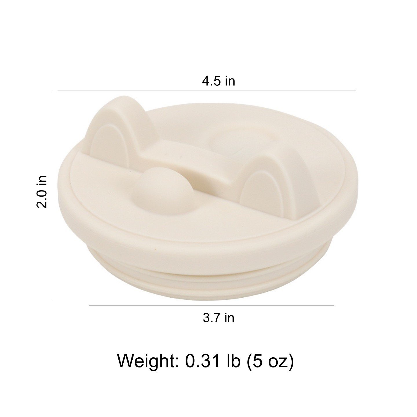 Replacement Lid for 40 oz Tumbler w/ Mobile Phone Holder, Silicone Cover - Image 4