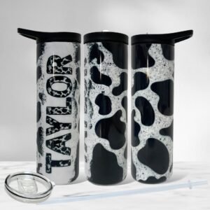 Cowhide With Spots Tumbler