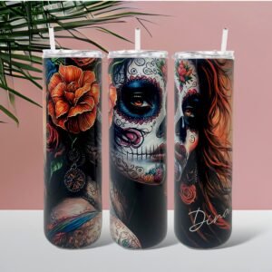 La Catrina Day Of The Dead Tumbler - I