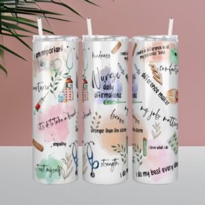 Nurse Daily Affirmations Tumbler - II