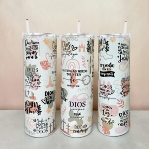 Spanish Christian Affirmations Tumbler