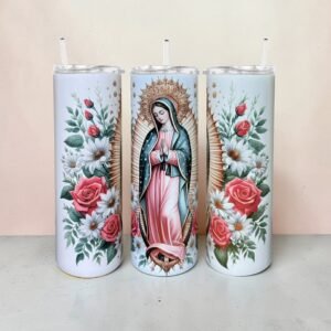Our Lady of Guadalupe Floral Tumbler II
